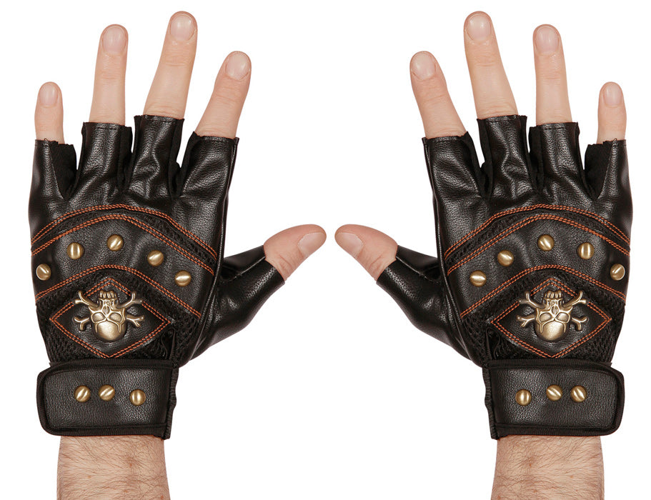 fingerloser handschuh Fingerlose Rocker Handschuhe – Kostüme.com